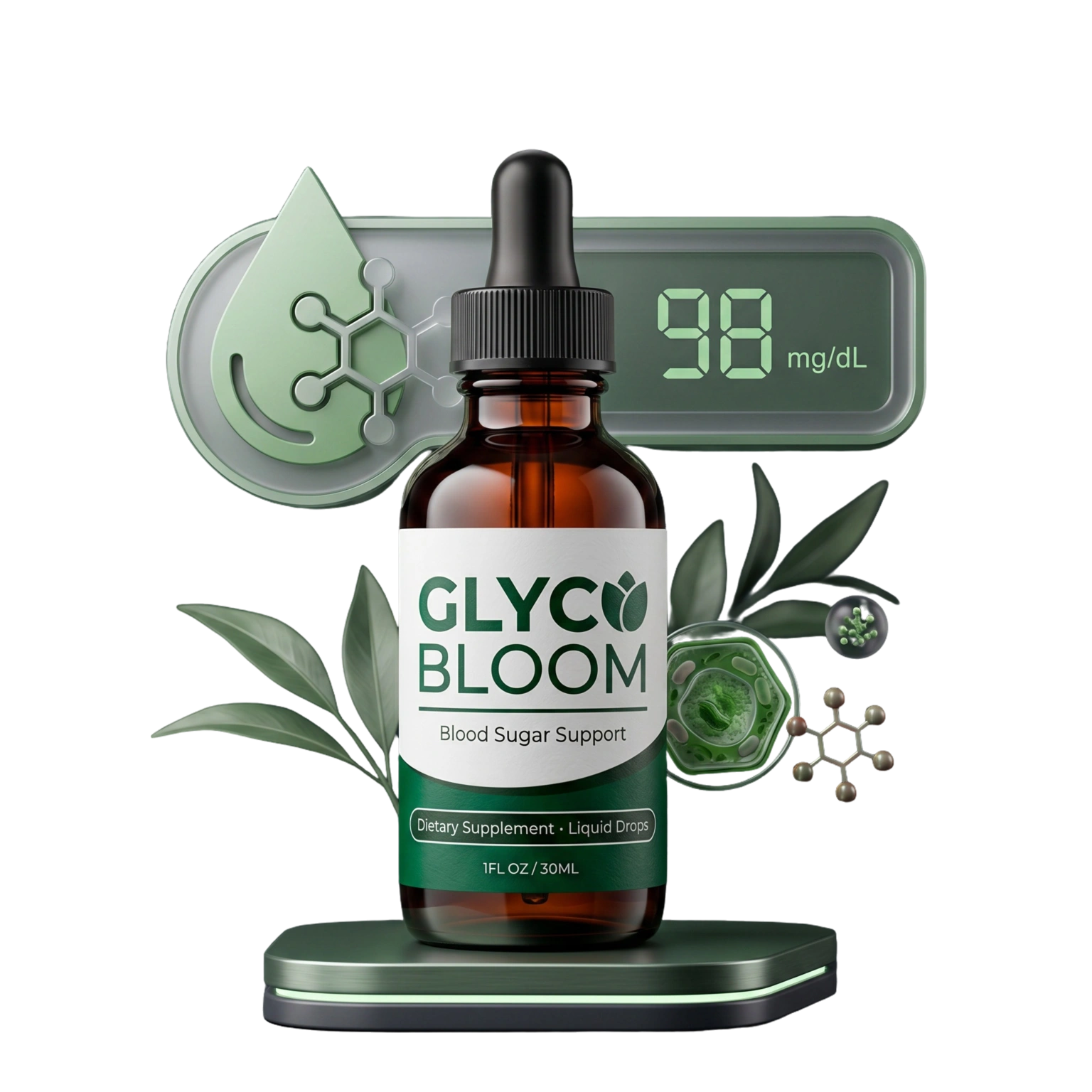 GlycoBloom Daily Metabolic Wellness Supplement